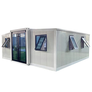 บ้านคอนเทนเนอร์ทรงสี่เหลี่ยมผืนผ้า บ้านคอนเทนเนอร์ทันสมัยสำหรับส่งออก พร้อมโซลูชั่นโครงการครบวงจร - Product Image 4