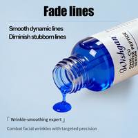 Sérum Visage et Cou Anti-Âge et Éclaircissant Wishgan OEM/ODM avec Peptide de Cuivre Bleu, Vitamine C et Ingrédients Biologiques