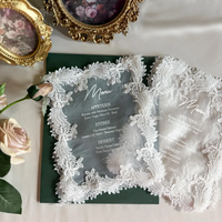 Cartes de menu de mariage de luxe personnalisées, hôtel, restaurant, impression sur papier cartonné, menu de luxe personnalisé en dentelle
