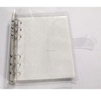 Album photo personnalisé à paillettes en PVC 200 pochettes Nouvel album de machine multi-usages pour cartes postales de 4x6 pouces avec pages transparentes