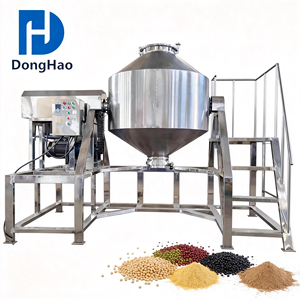 Mezcladora de Polvo Multiusos, Mezcladora Industrial con Tambor de Acero Inoxidable para Mezclar Jabón Líquido, Fertilizantes y Té - Product Image 5