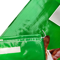 Emballage personnalisé de 20 kg et 25 kg, design de logo de haute qualité, film BOPP pour emballages de nourriture pour animaux de compagnie, sacs en plastique