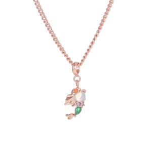 Collar <span class=keywords><strong>de</strong></span> princesa <span class=keywords><strong>de</strong></span> circón delicado para <span class=keywords><strong>mujer</strong></span>, collar con colgante <span class=keywords><strong>de</strong></span> declaración <span class=keywords><strong>de</strong></span> princesa <span class=keywords><strong>de</strong></span> cristal dorado, Bisutería - Product Image 5