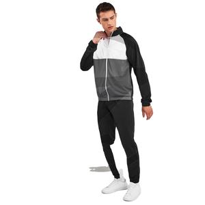 Traje deportivo negro para hombre, ropa para correr, entrenamiento, OEM, 2019 - Product Image 1