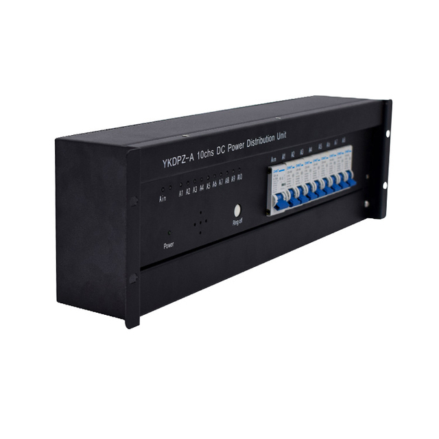 Rack Mount Circuit Breaker Distribution Box 48VDC Dc Power Distribution Unit