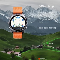 Reloj Inteligente AMOLED de 1.43 Pulgadas, Redondo, con GPS Integrado, Barómetro, Brújula, Altímetro, Reloj Deportivo, Rastreador de Actividad, Reloj Inteligente Chatgpt