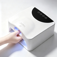 Lampe UV LED à séchage rapide pour ongles, faible chaleur, 69 perles, sûre et efficace, pour manucure professionnelle et usage domestique en salon
