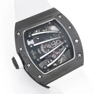 Montre mécanique pour homme RM 2025, saphir trempé, montre de luxe en fibre de carbone, matériau durable pour les modes de vie actifs - Product Image 4