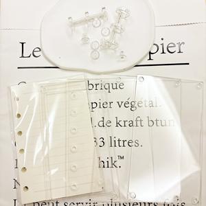 DHF537 – Carnets et classeurs DIY en acrylique avec motifs de dessins animés A7 A5 : Mikko Capybara, Butterbear, Anime Chiikawa, <span class=keywords><strong>Princesse</strong></span> Anime - Product Image 2