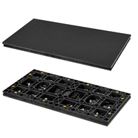 Panneau d'affichage LED intérieur P1.5 GOB COB 320x160mm, modules LED RGB à pas fin anti-collision pour salle de conférence