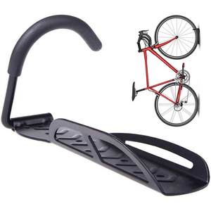 Support mural robuste pour vélos, <span class=keywords><strong>crochet</strong></span> de rangement vertical pour garage, système d'organisation pour vélos - Product Image 1