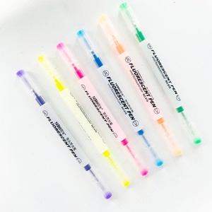 Marcadores Resaltadores Multicolor Pastel al por Mayor, Personalizables con Logotipo, Mini Marcadores de 6 Colores, Doble Punta - Product Image 4