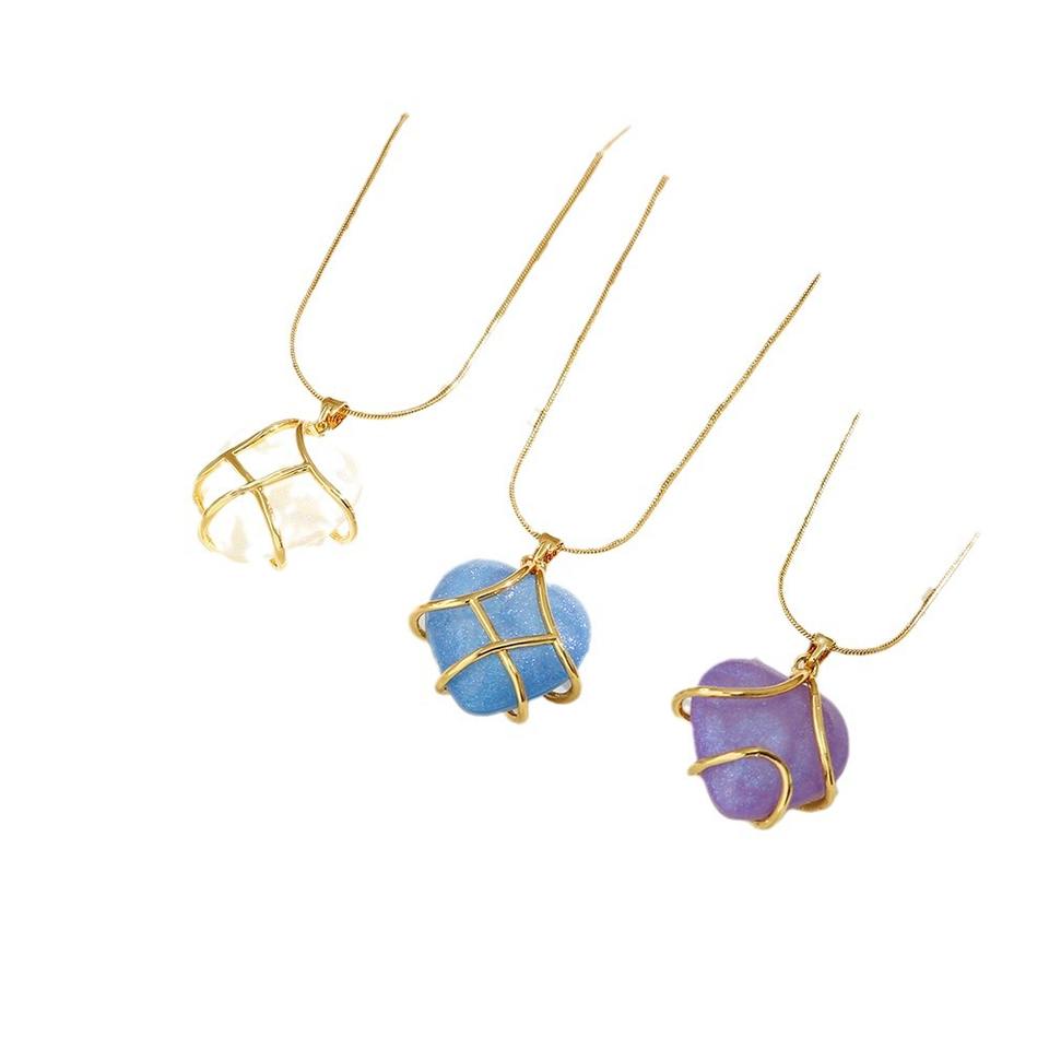 Summer Muti-Colors Fashion Stainless Steel Gold Plated Chain Copper ...