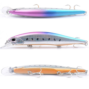Señuelo de Pesca de Plástico de 13.4cm/17.5g para Pesca en el Mar, Señuelo Duro Tipo Minnow para Lanzamiento Largo, Venta al Por Mayor - Product Image 3