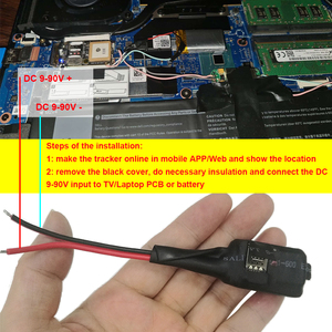 Chi Phí Thấp Xe Thông Minh/TV/Máy Tính Xách Tay GPS Tracker, Tương Thích Với DC 9V-90V, Làm Việc Với APP + Web + SMS Hệ Thống Theo Dõi - Product Image 5