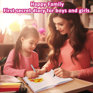En stock, carnet <span class=keywords><strong>de</strong></span> notes <span class=keywords><strong>rose</strong></span> mignon, journal secret avec serrure et clé pour filles - Product Image 5