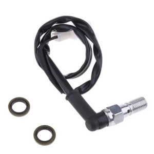 Interrupteur de Câble à Trou Unique M10 x 1,00 mm pour Moto Tout-Terrain, Frein Hydraulique Arrière, Pièce de Remplacement, Borne à Vis en Métal Noir - Product Image 3
