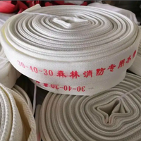 Tuyau d'incendie avec vanne de raccordement, équipement flexible de lutte contre l'incendie, 300 PSI