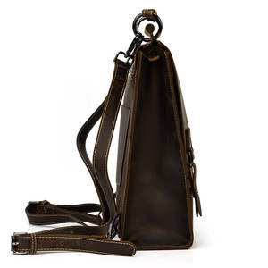 Populaire en cuir véritable écolier sac à dos sac à dos unisexe étudiant <span class=keywords><strong>cartable</strong></span> haut de gamme femmes sac à dos en peau de vache 2025 - Product Image 3