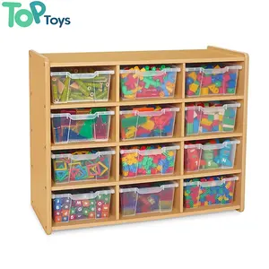 TOP Standard Montessori Kids Storage Cabinet Daycare Preschool Furniture Toy Decor Display Organizer Wardrobe Storage Cabinet