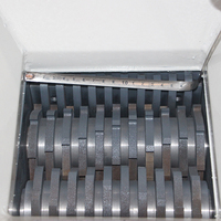 Trituradora de residuos Industrial orgánica eléctrica, trituradora de residuos de pescado seca de acero inoxidable, 2 ejes, para el hogar