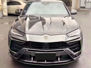 Lèvres avant sèches en fibre de carbone Couvercle de moteur Diffuseur de pare-chocs arrière Jupes latérales Kits de carrosserie pour <span class=keywords><strong>Lamborghini</strong></span> <span class=keywords><strong>Urus</strong></span> Bodykit - Product Image 6