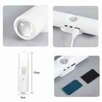 Lampe murale LED à commande tactile, alimentée par batterie, changeant de couleur, blanc chaud et froid, design minimaliste pour l'éclairage nocturne de la chambre
