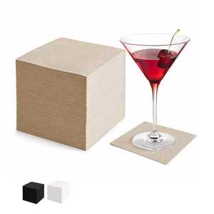 Tovaglioli da Cocktail 24x24 Cm, Carta a Doppio Strato, 2000 Pezzi, Tovaglioli per Aperitivo, 20 Confezioni da 100 - Product Image 1