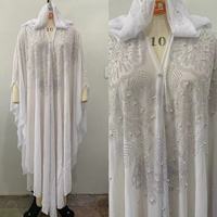 Robes perlées de diamants, châles musulmans, vêtements avec capes à capuche, longues robes et manches chauve-souris pour le Moyen-Orient et l'Afrique
