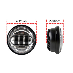 <span class=keywords><strong>Luz</strong></span> antiniebla LED de lámpara de paso de 4,5 pulgadas con DRL para bombilla de iluminación auxiliar de motocicleta con modelo Electra Glide Touring - Product Image 5