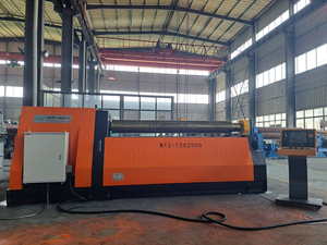 Độ chính xác cao CNC đầy đủ tự động 4-con lăn cán máy thủy lực tấm kim loại tấm CuộN uốn cho ống cán - Product Image 2