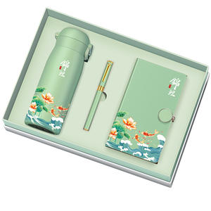 Set de Regalo Personalizado para el Año del Caballo, Taza Metálica Aislada, Cuaderno, Bolígrafo, Personalización, Regalos Empresariales, Recuerdos de Año Nuevo Chino - Product Image 1