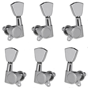 מכירה חמה T סִגְנוֹן Chrome 3L3R מכוונים אטומים ראשי מכונות לגיטרה יתדות כוונון לגיטרה חשמלית LP סִגְנוֹן - Product Image 1