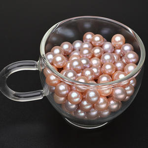 Perlas Redondas de Agua Dulce Rosadas de 13-14 mm al por Mayor, Perlas Sueltas de Origen Natural, Directamente de los Fabricantes - Product Image 2