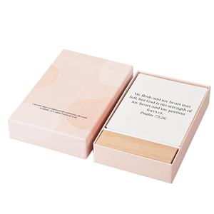 بطاقات فلاش ورقية عالية الجودة مع تصميم وطباعة حسب الطلب، بطاقات إلهامية ذاتية مع اقتباسات ملهمة مخصصة - Product Image 1