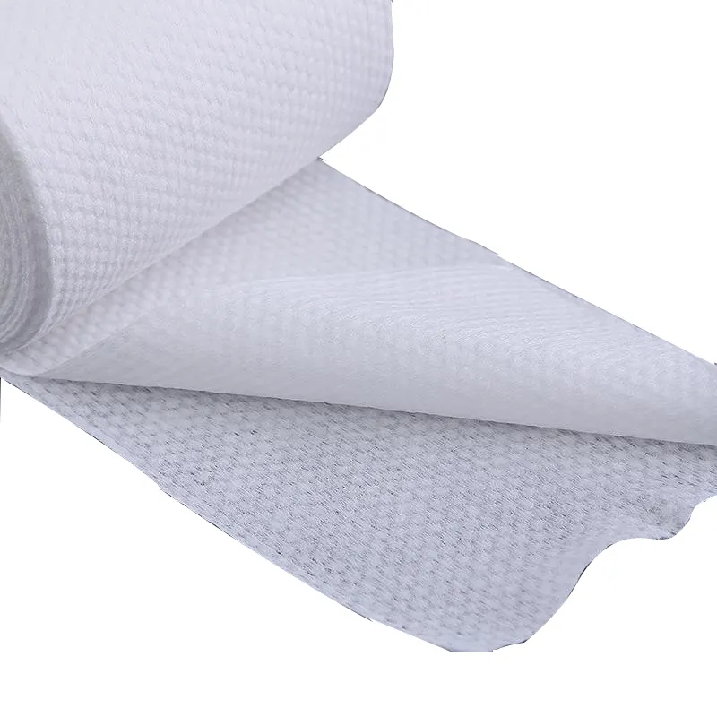 布を掃除するための売れ筋エンボスパラレットプレーンスパンレース不織布