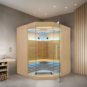 Sauna fabricante SAA CE 4 personas Sauna interior infrarrojo lejano Sauna cabina - Product Image 1