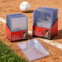 Porte-cartes Toploader 35PT 3 X 4 pour cartes de sport premium de baseball, football, basketball, hockey, cartes à collectionner individuelles