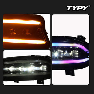 Luces LED RGB de 12V con Cambio de Color 6000K Nuevas para Conjuntos de Faros Delanteros Charger (Modelos 2015-2021) - Product Image 2