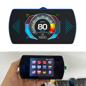 Phiên Bản Mới Nhà Máy Đồng Hồ Đo Kỹ Thuật Số Đồng Hồ Đo Đa Chức Năng Xe Head HUD Hiển thị P12 Nhiệt Độ Đồng Hồ Tốc Độ Cho Xe - Product Image 1