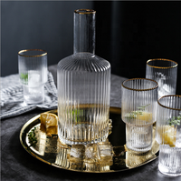 Bouteille en verre pour boisson, jus de citron, eau, thé, artisanat,