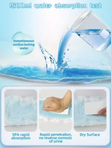 Insoftb campioni gratuiti a basso prezzo usa e getta per incontinenza pannolino extra Large Panales Para Adultos Super assorbimento pannolino per adulti - Product Image 6