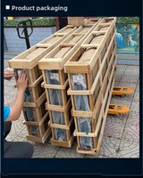 Puerta de Entrada de Seguridad de Aleación de Zinc Antirrobo, Juego de Puertas Dobles para Uso Doméstico en Villas, Venta al por Mayor