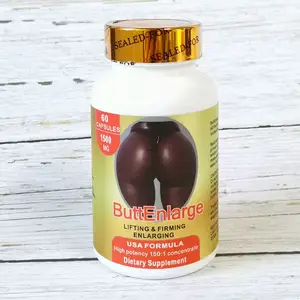 Oem Bilheupen En Butt Enhancement Capsules Pillen Natuurlijke Butt Lift Heup Lift Up Borstvergroting Capsule