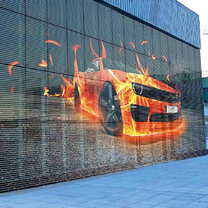 <span class=keywords><strong>Led</strong></span> phim trong suốt hiển thị 10 mét 3D Hologram linh hoạt trong nhà Glass Wall video Holographic Màn hình quảng cáo cho trung tâm mua sắm - Product Image 1