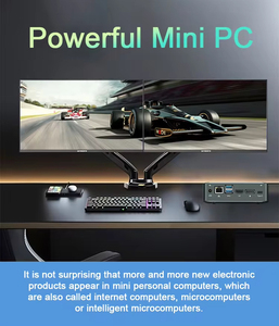 MU01 a prueba de polvo y resistente al agua Mini PC Gaming Zero Noise Fanless Portable Mini PC Con baja potencia y tamaño de bolsillo pequeño enchufe de EE. UU. - Product Image 2
