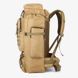 2024 thể thao giản dị ba lô với thời trang ngụy trang thiết kế dây kéo đóng cửa Oxford lót cho du lịch ngoài trời Đi Bộ Đường Dài cắm trại - Product Image 2