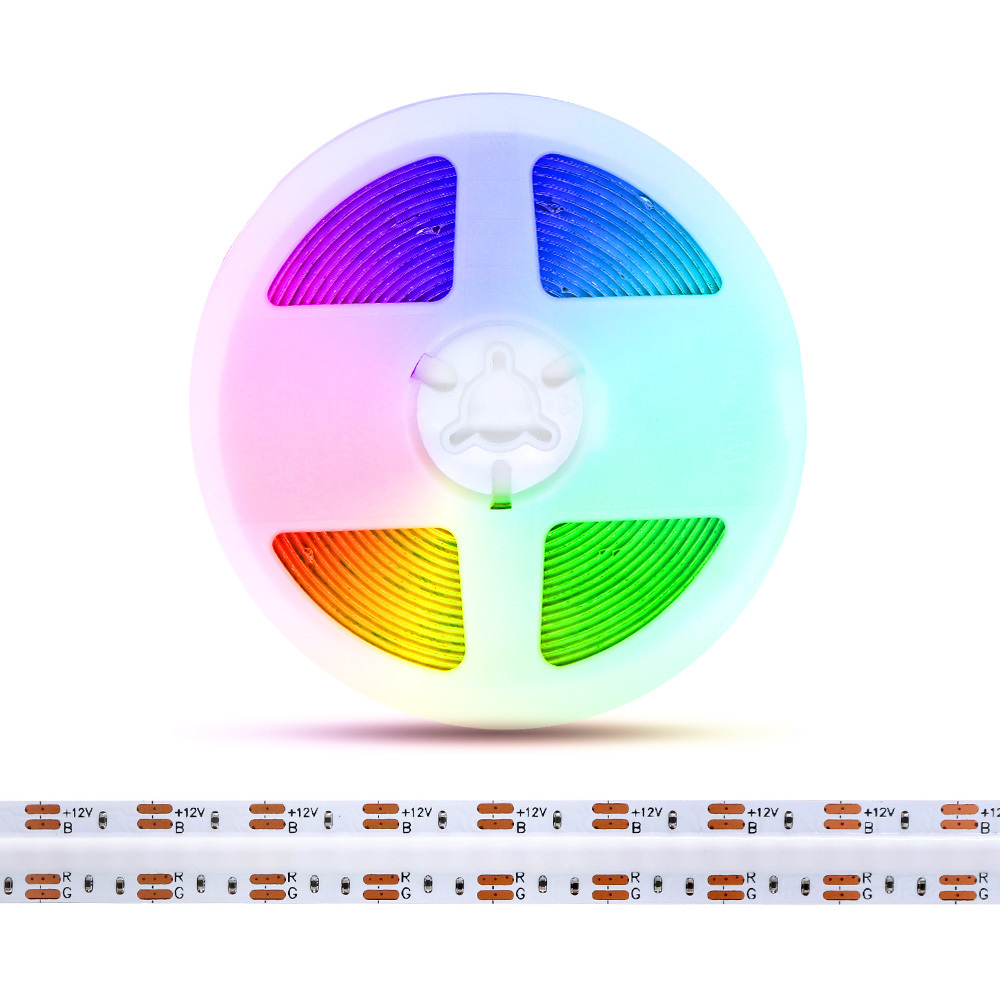 High Quality Lights for Home Lighting Car Interior Decoration 12V Low Voltage 5M Liner Light RGB LED COB Strips