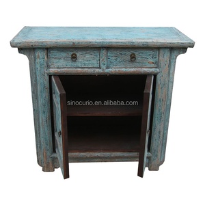 Chinese Wholesale Antique Vintage Rustic Recycled Wood <strong>Furniture</strong> <strong>Distressed</strong> Shabby Chic Painted <strong>Furniture</strong>