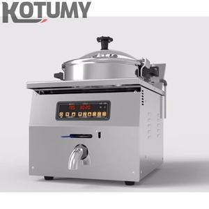 مقلاة هوائية كهربائية تجارية ، ماكينة مقلية مفرغة مستمرة خالية من الزيت لطهي البطاطس المقلية وحالة الدجاج الجديدة - Product Image 6